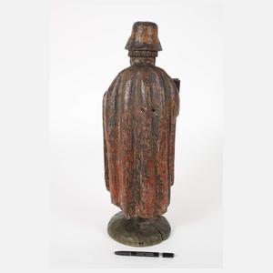 Geschnitzte Heiligenfigur