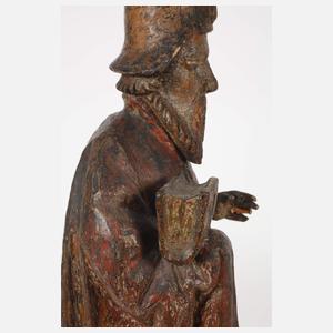 Geschnitzte Heiligenfigur