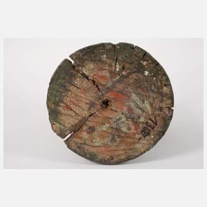 Geschnitzte Heiligenfigur