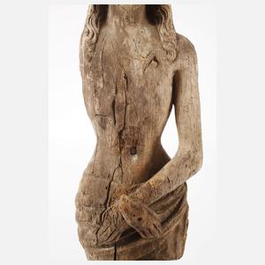 Fragment einer Christusplastik