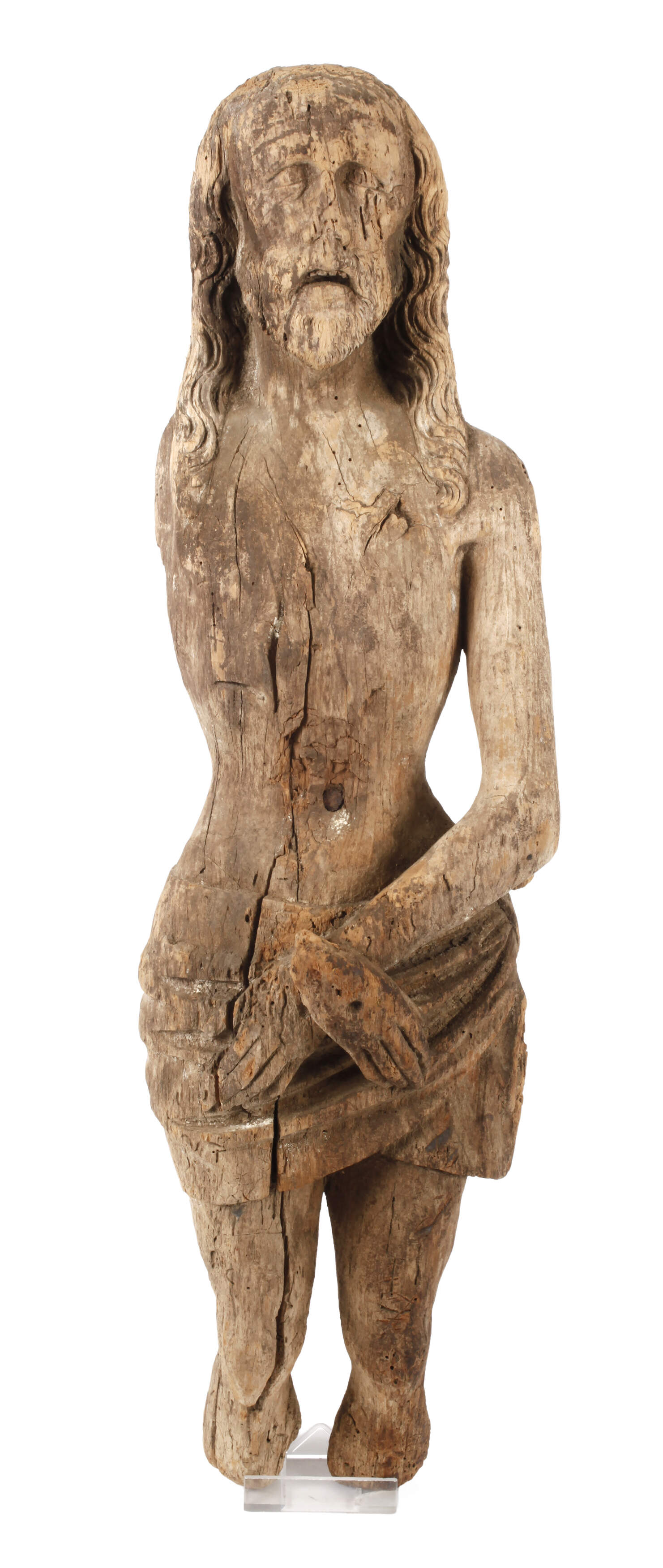 Fragment einer Christusplastik