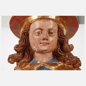 Geschnitztes Figurenpaar