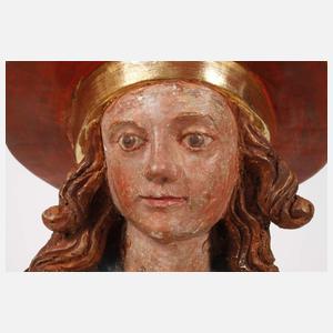 Geschnitztes Figurenpaar