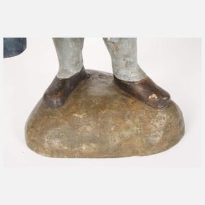 Geschnitztes Figurenpaar