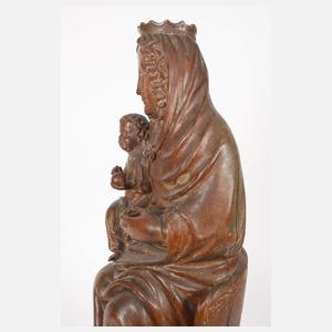 Geschnitzte Madonna