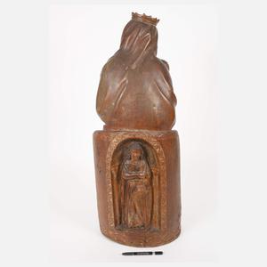 Geschnitzte Madonna