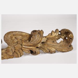 Geschnitzte Supraporte