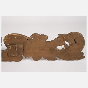 Geschnitzte Supraporte