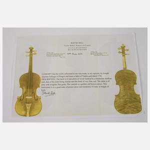 Violine Joseph Joachim Edlinger