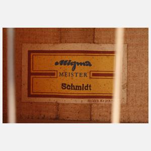 Kontragitarre Meister Schmidt