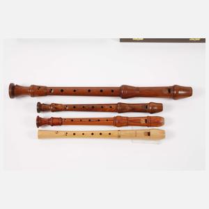 Konvolut Blockflöten