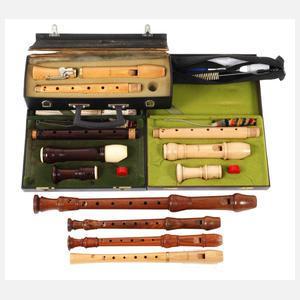 Konvolut Blockflöten