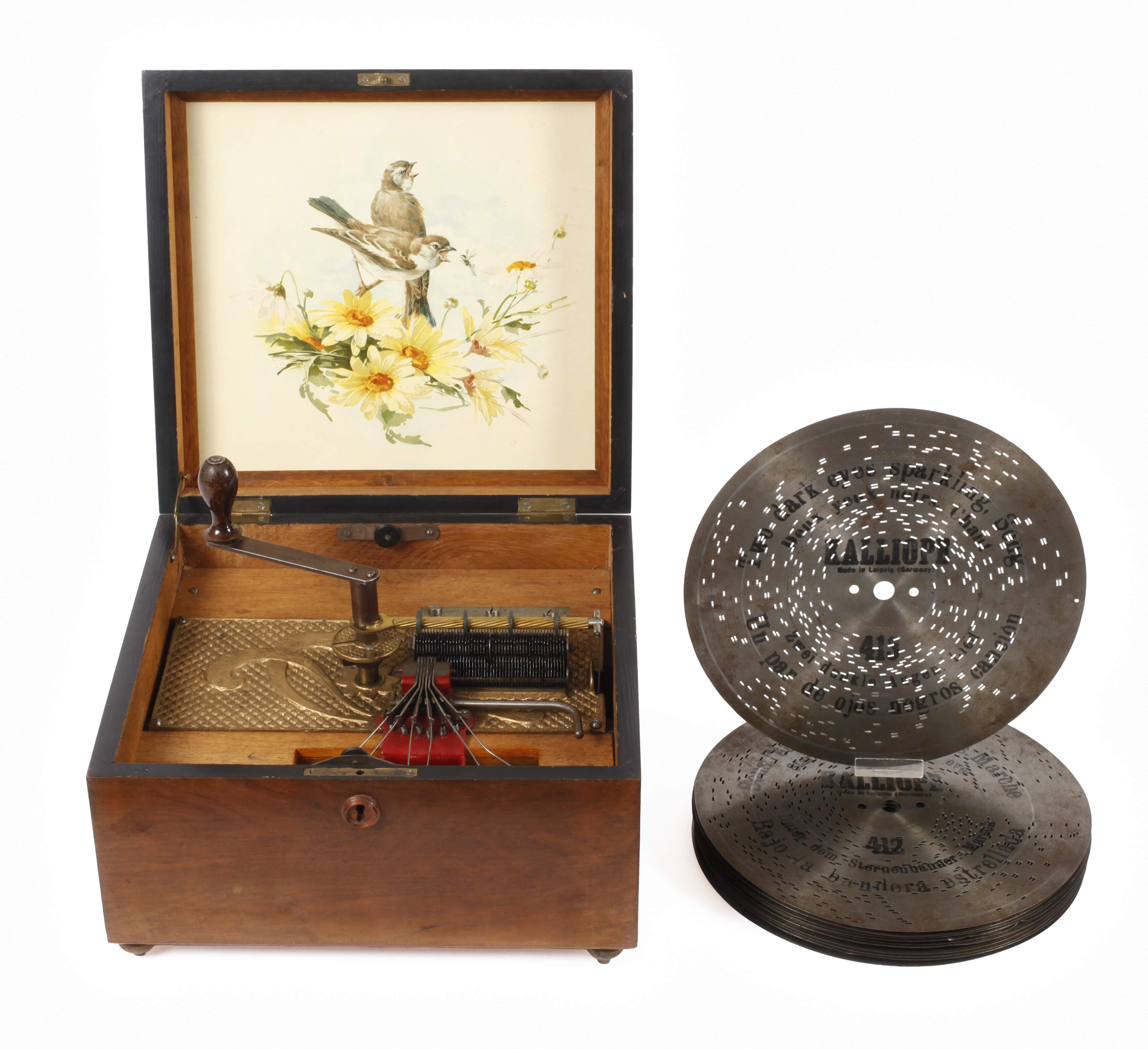 Plattenspieldose Kalliope