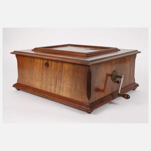 Große Plattenspieldose Polyphon