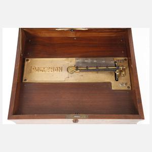 Große Plattenspieldose Polyphon