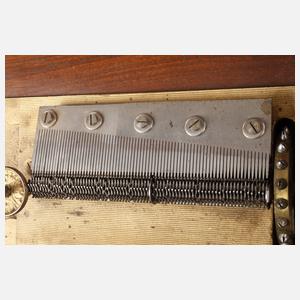 Große Plattenspieldose Polyphon