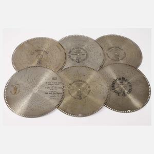 Große Plattenspieldose Polyphon