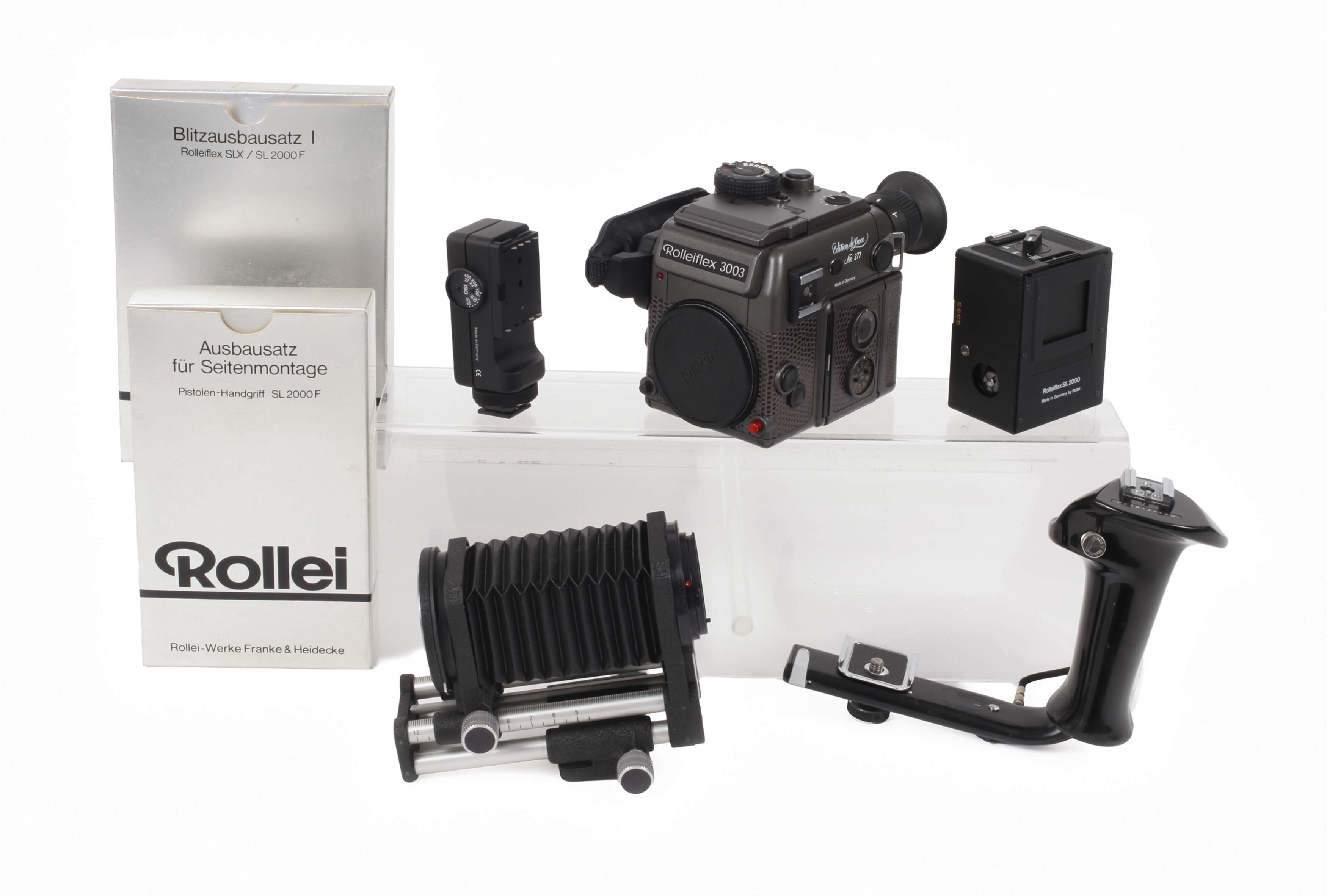 Kamerakonvolut Rolleiflex 3003 de Luxe