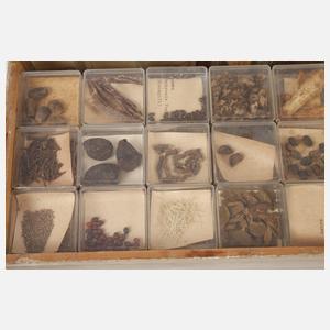Große historische Drogensammlung