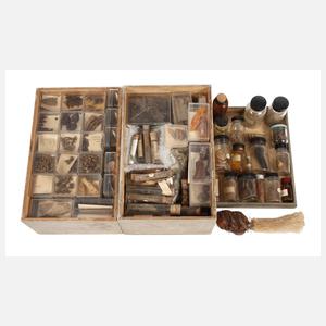 Große historische Drogensammlung