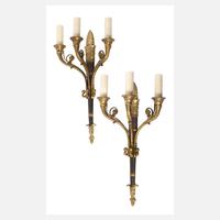 Paar Wandlampen Empire111