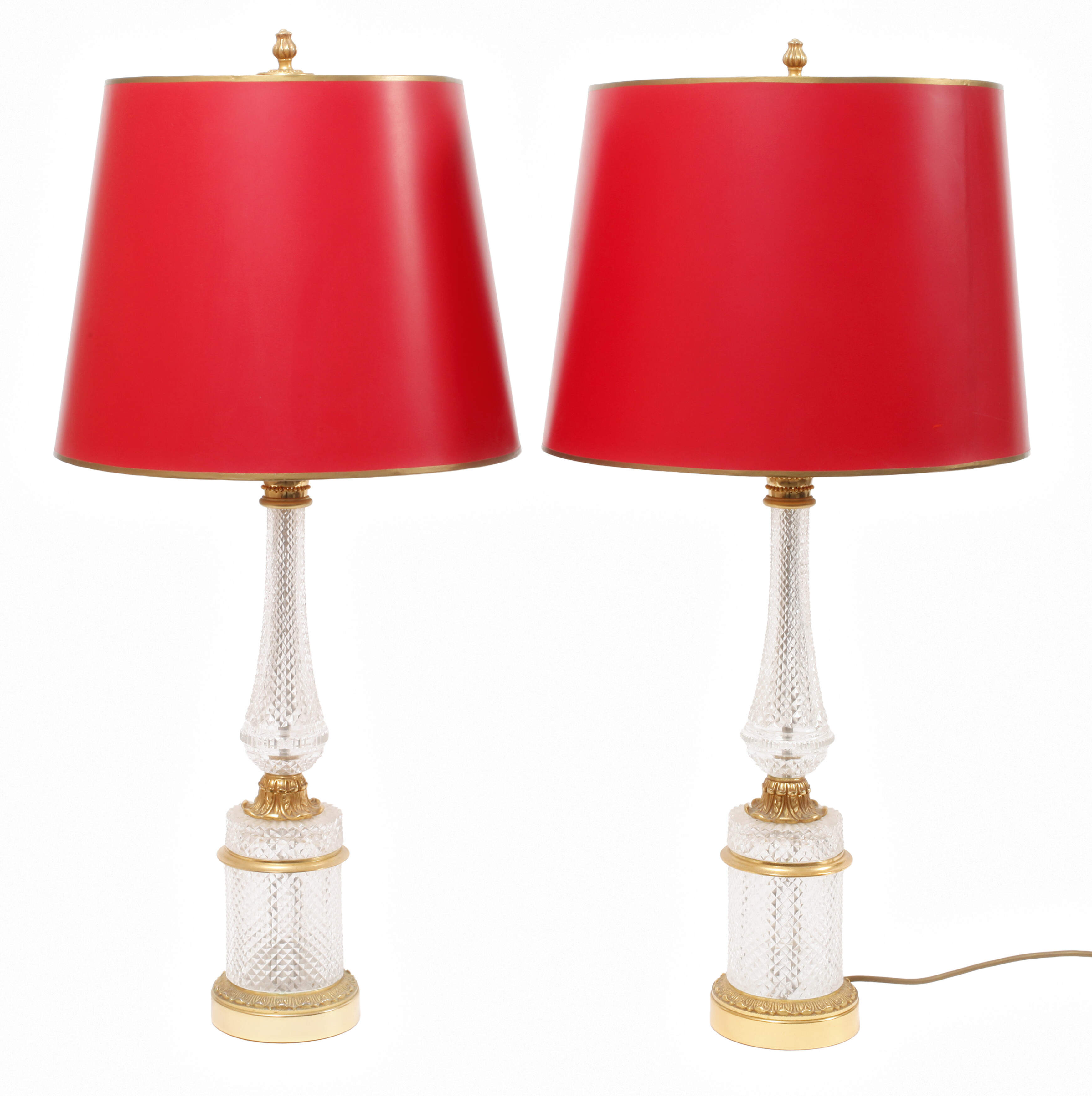 Paar feine Salonlampen