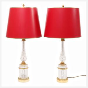 Paar feine Salonlampen