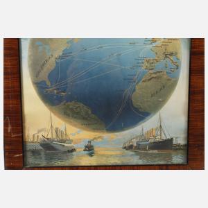 Werbeplakat Norddeutscher Lloyd