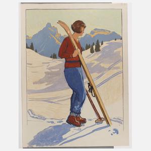 Willy Friedrich Burger, Plakatentwurf