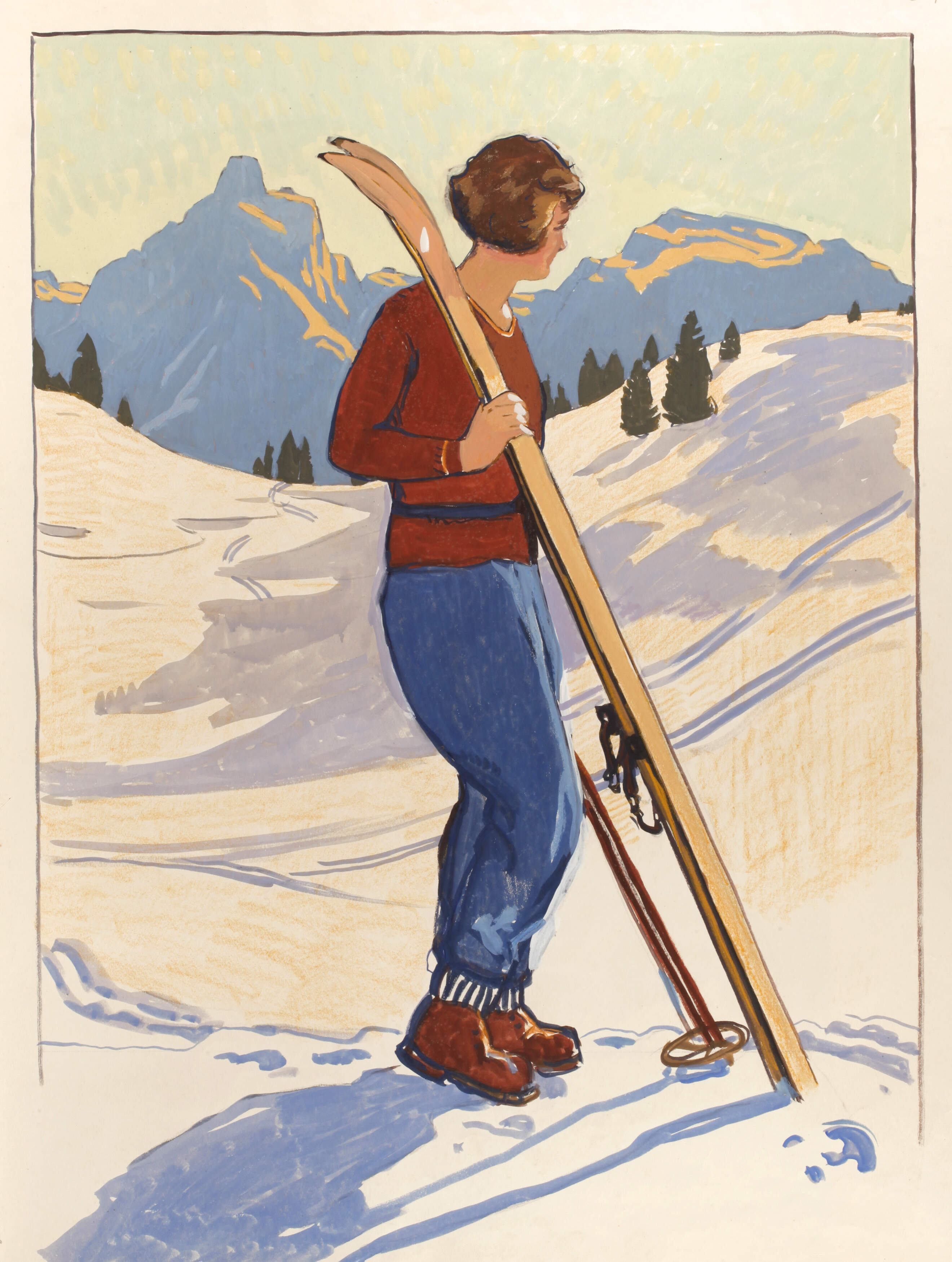 Willy Friedrich Burger, Plakatentwurf