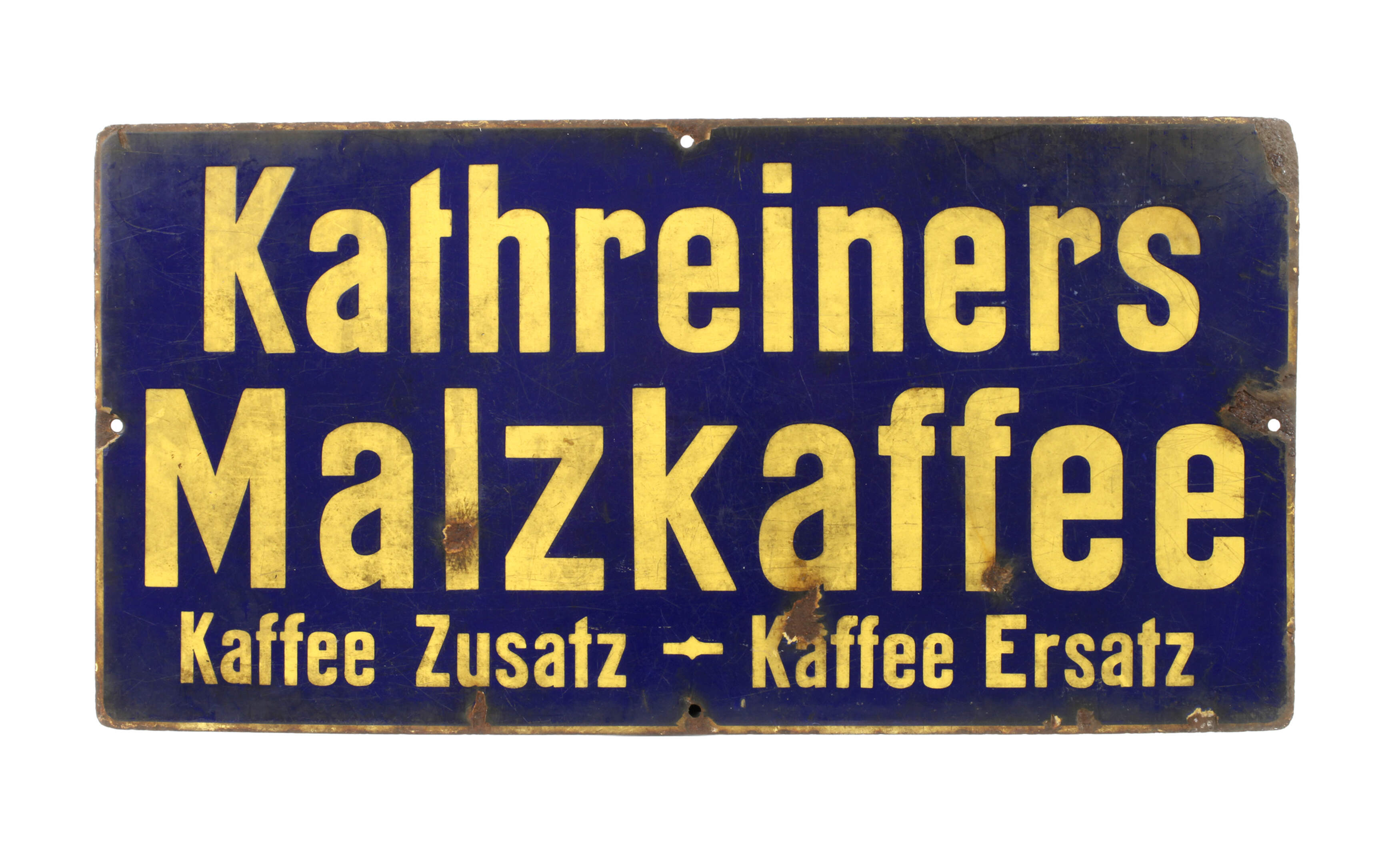 Emailleschild Kathreiner