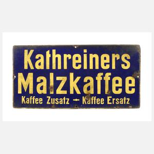 Emailleschild Kathreiner