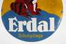 Emailleschild Erdal