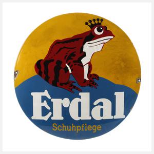 Emailleschild Erdal