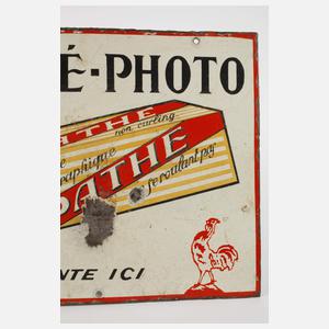 Emailleschild Frankreich