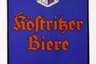 Emailleschild Köstritzer