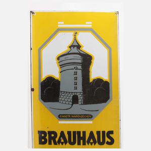 Emailleschild Brauhaus Nürnberg