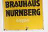Emailleschild Brauhaus Nürnberg