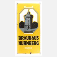 Emailleschild Brauhaus Nürnberg111