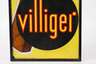 Emailleschild Villiger