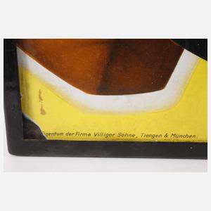 Emailleschild Villiger