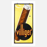 Emailleschild Villiger111