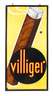 Emailleschild Villiger