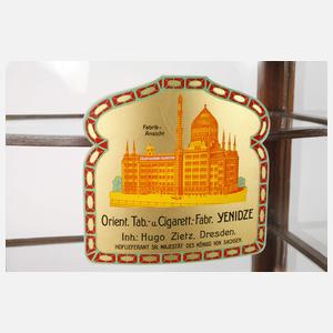 Zigaretten-Werbevitrine "Yenidze" Dresden