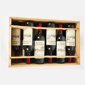 Elf Flaschen Rotwein