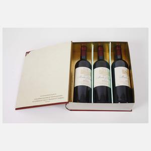 Drei Flaschen Médoc Cru Bourgeois 2004