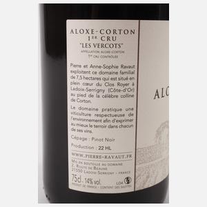 Sechs Flaschen Aloxe-Corton 1er Cru Les Vercots 2020