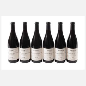 Sechs Flaschen Aloxe-Corton 1er Cru Les Vercots 2020