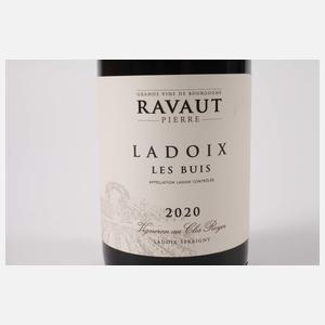 Sechs Flaschen Ladoix Les Buis 2020