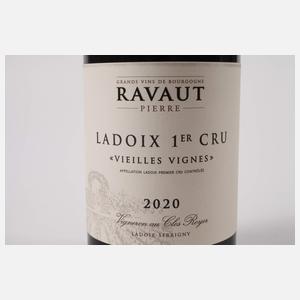 Sechs Flaschen Ladoix 1er Cru Vieilles Vignes 2020